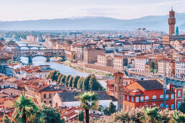 cityscape of Florence Italy