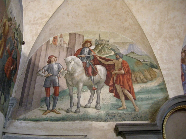 fresco in the Buonomini di San Martino