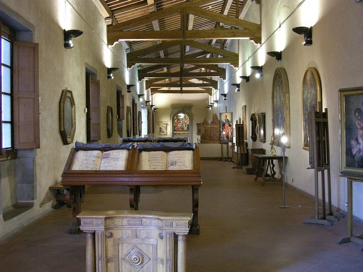 Gallery of the Ospedale degli Innocenti in Florence's Hospital of the Innocents