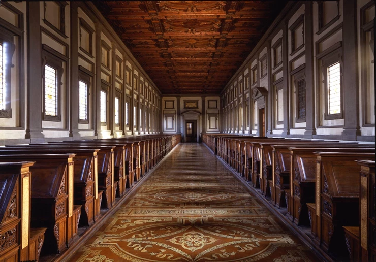 Reading Room of the Laurentian Library 