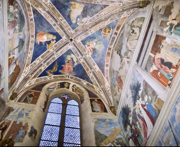 Piero della Francesca's Legend of the True Cross frescos