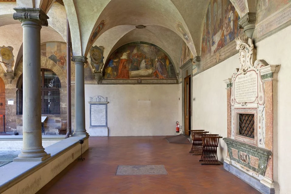 the Cloister of St. Antoninus in Florence's San Marco Monastery Museum