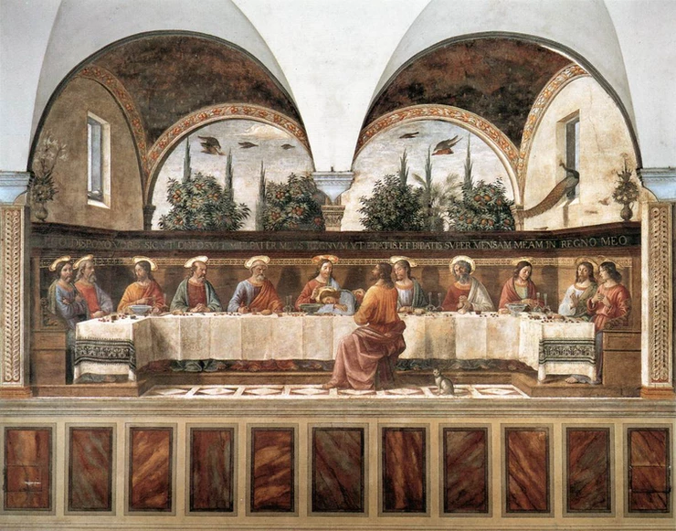 Domenico Ghirlandaio, The Last Supper, 1486
