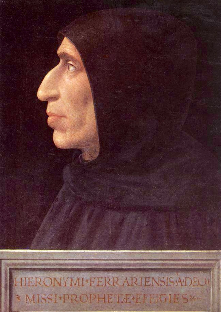 Fra Bartolomeo, Portrait of Savonarola, 1498