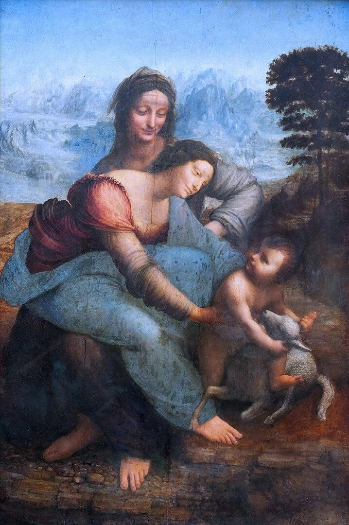 Leonardo da Vinci, Virgin, Child and St. Anne, 1503