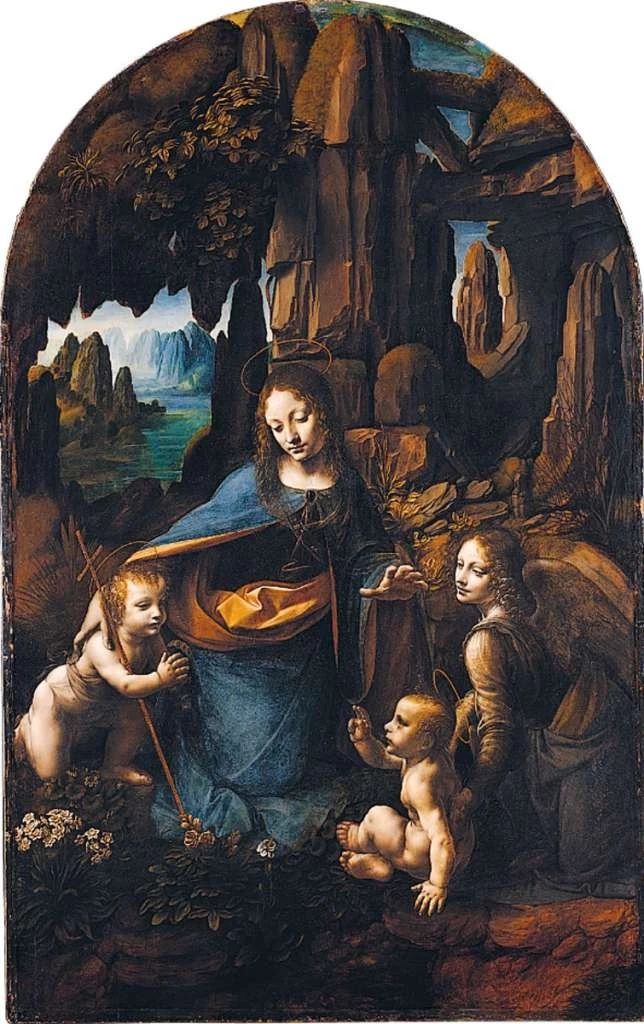 Leonardo da Vinci, Virgin of the Rocks, 1483