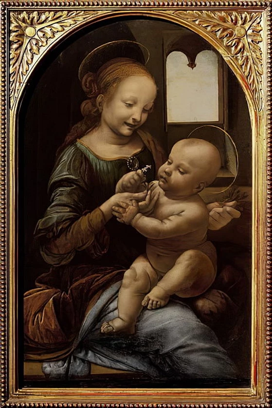 Leonardo da Vinci, The Benois Madonna, 1475-80