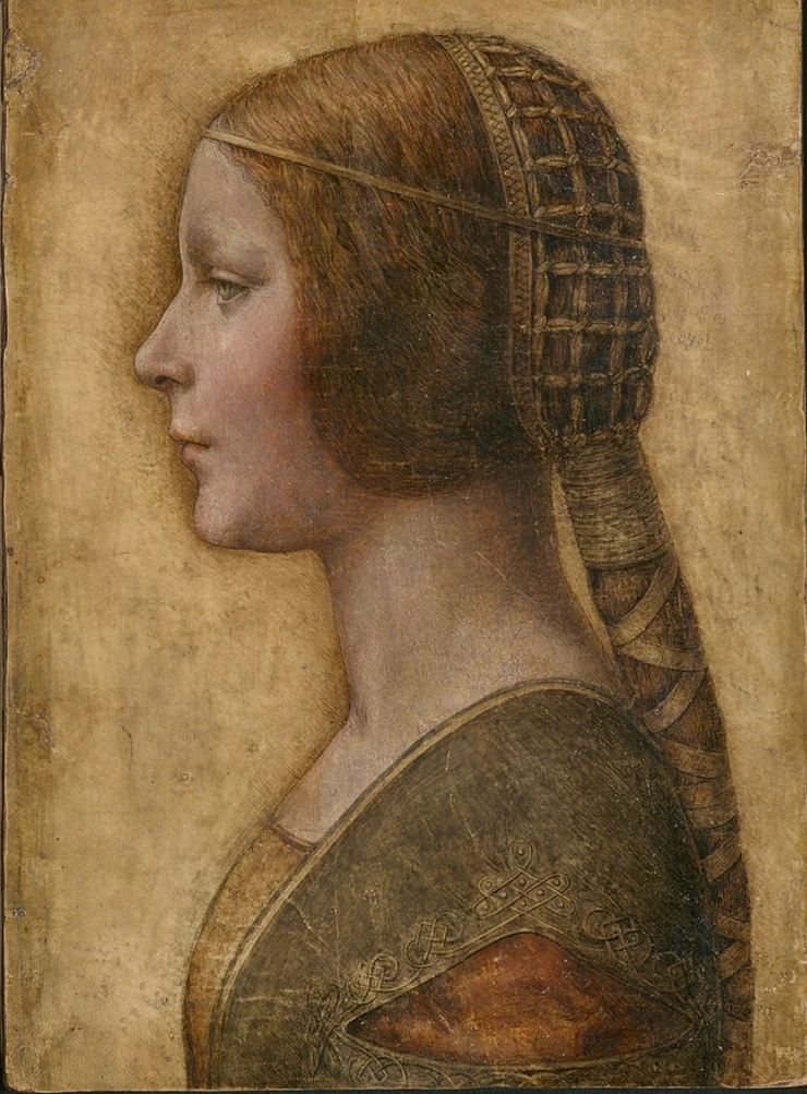 La Bella Principessa, circa 1480-90 -- a possible Leonardo