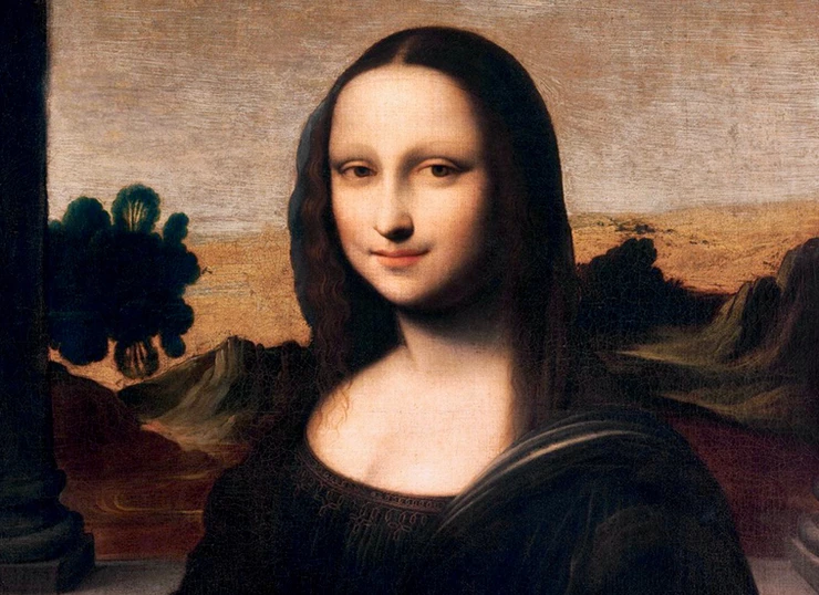 a possible earlier version of the Mona Lisa (the “Isleworth Mona Lisa”), ca 1503-1506