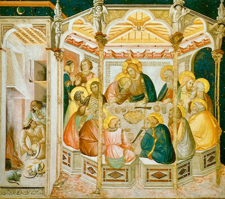 Pietro Lorenzetti, The Last Supper, 1320