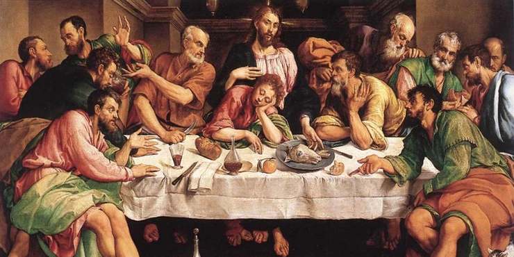 Jacopo Bassano, The Last Supper, 1542