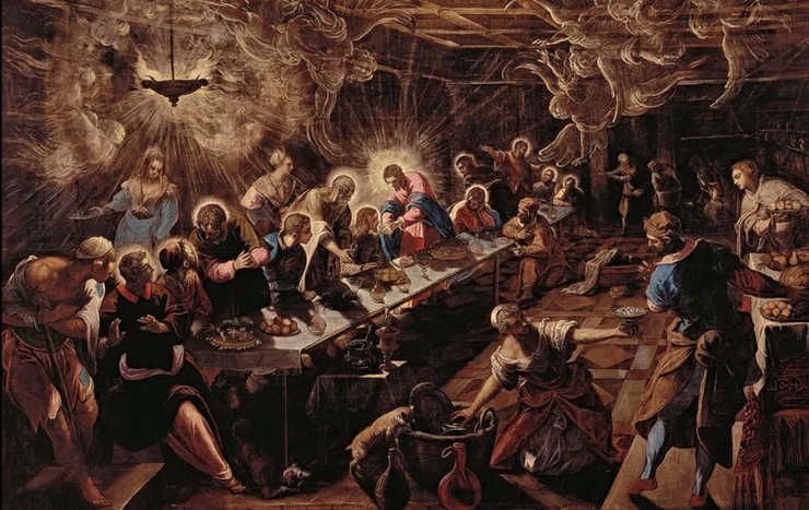 Jacopo Tintoretto, The Last Supper, 1594