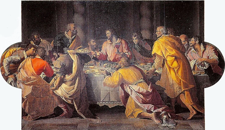 Allesandro Allori, The Last Supper, 1584-87