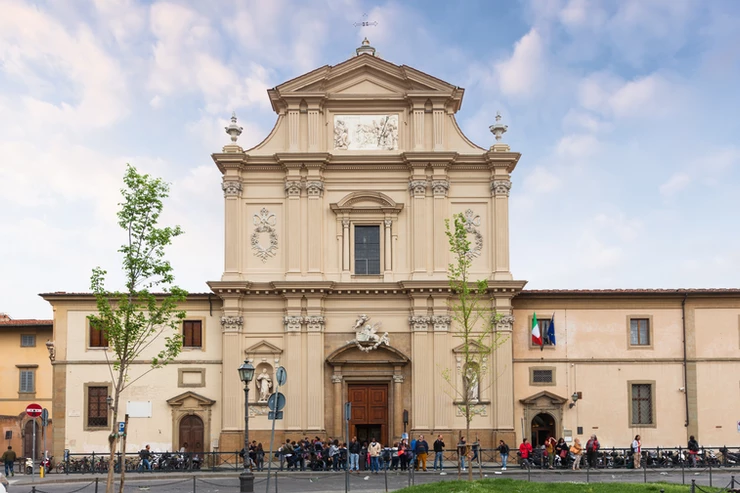 the facade of San Marco Monastery