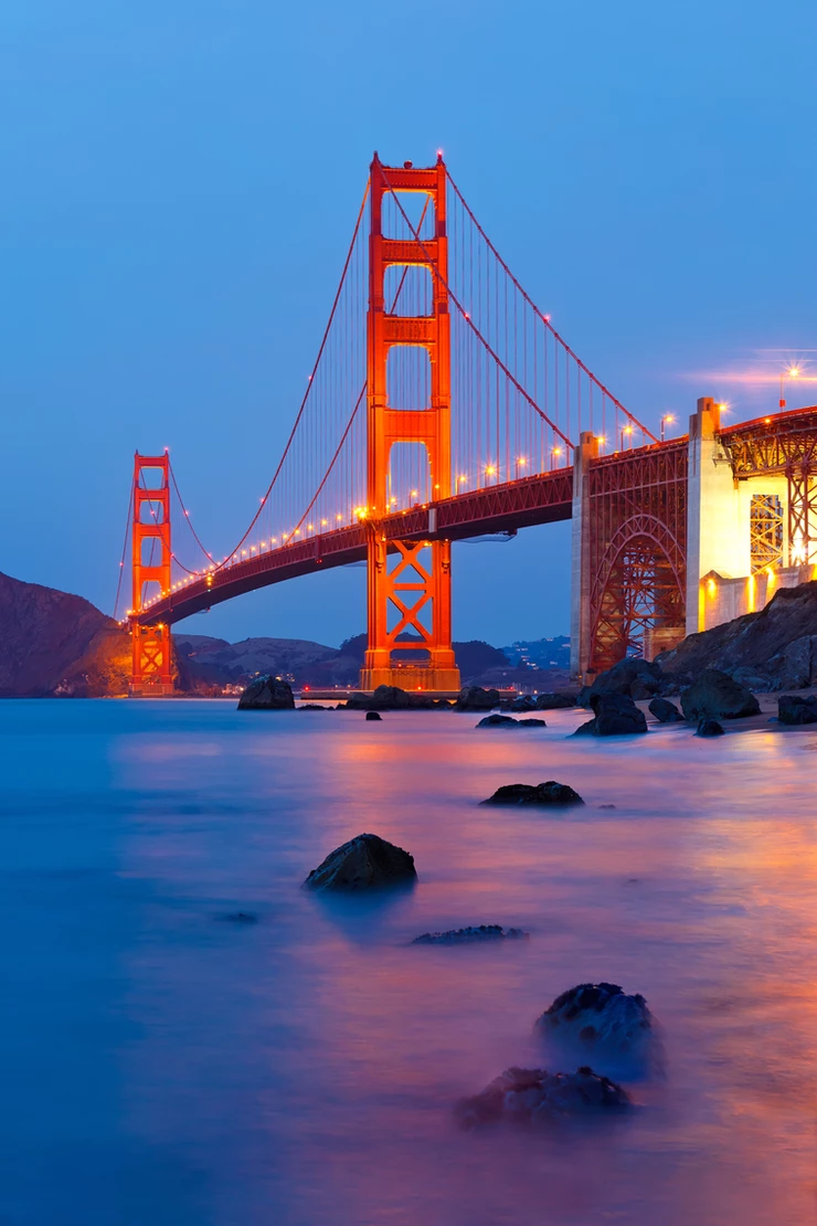 San Francisco's Golden Gate Bridge,a must visit city for your USA bucket list 