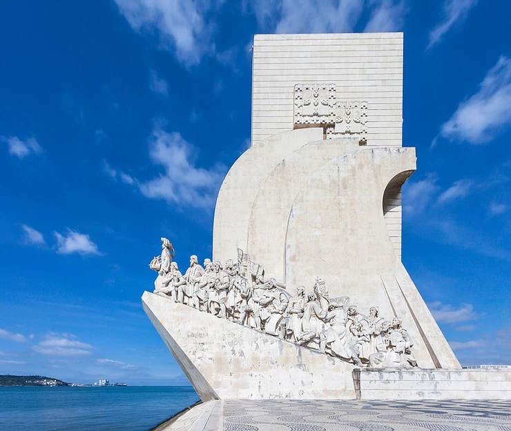 Monument to the Discoveries in the Belem suburb of Lisbon