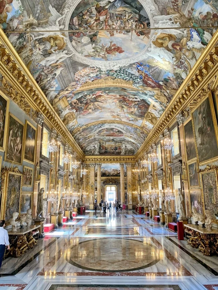 Hall of Mirrors in the Galleria Colonna