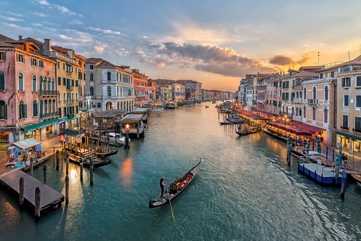 the Grand Canal in Venice