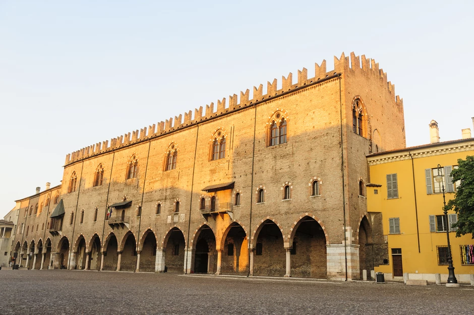 facade of the Palazzo Ducale in Mantua