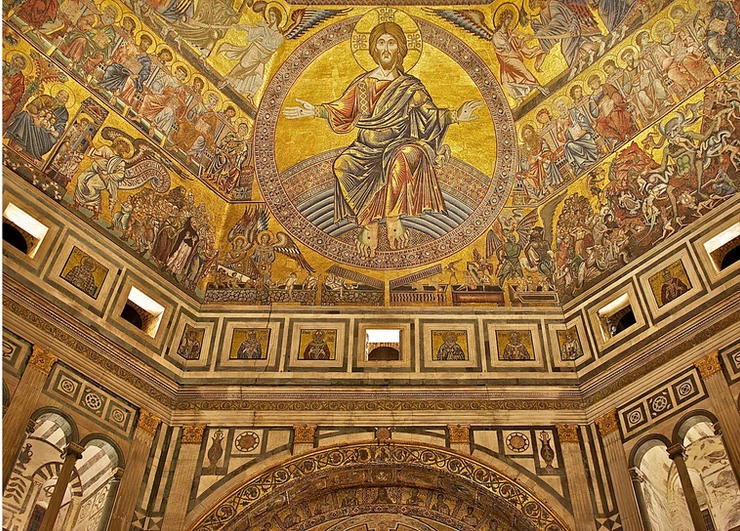 Florence Baptistery, The Last Judgment mosaic