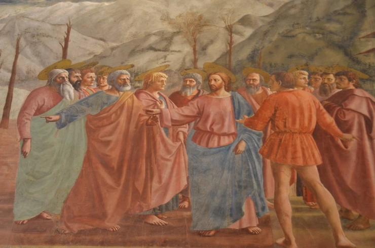 Masaccio, The Tribute Money, 1426-27