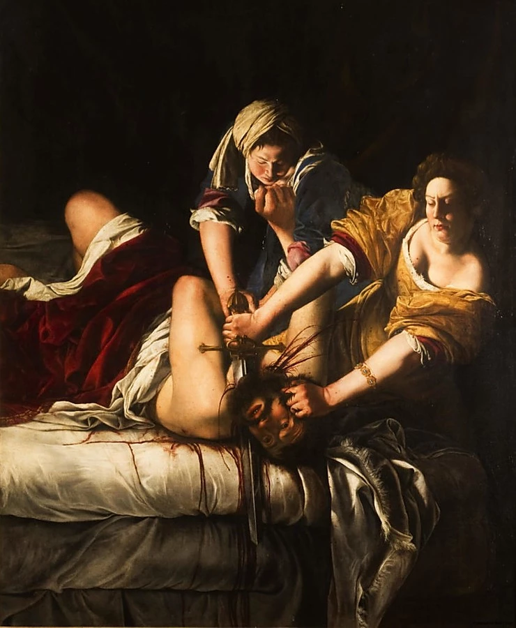 Artemisia Gentileschi, Judith Beheading Holofernes, 1620
