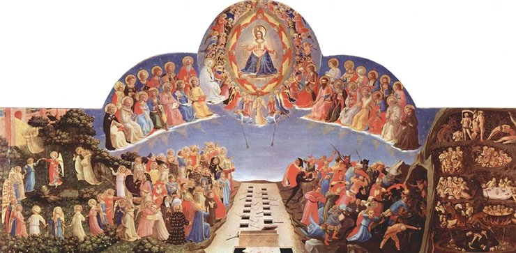 Fra Angelico, The Last Judgment, 1425 (possibly 1431)