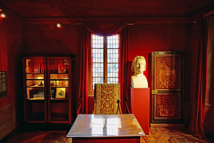 Balzac's study in his museum