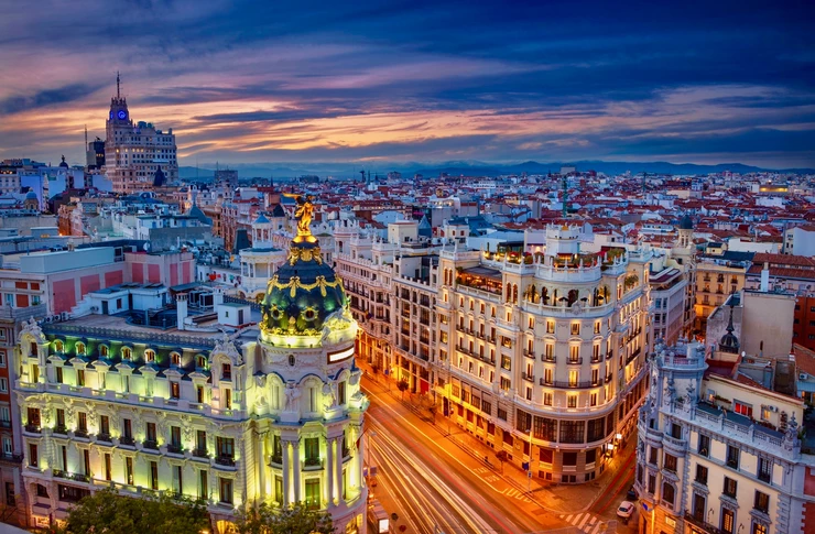 Madrid cityscape