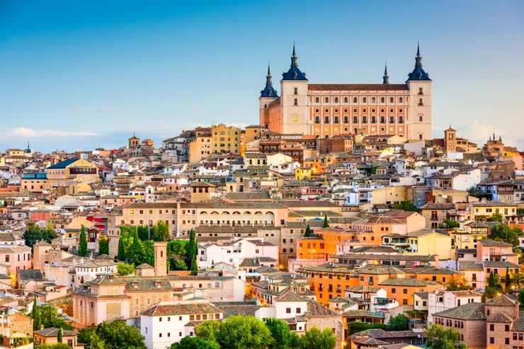 cityscape of Toledo, a great day trip from Madrid