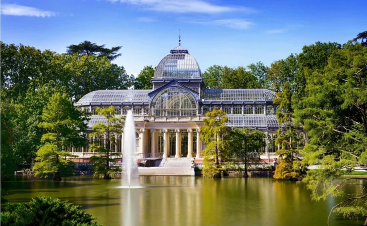 the Crystal Palace in Retiro Park