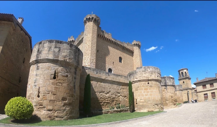 Castillo de Sajazarra outside Haro