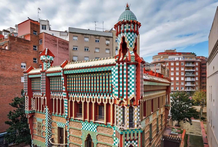 Casa Vicens, Gaudi's first house commission