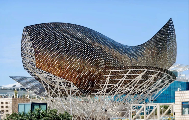 Frank Gehry's Golden Fish