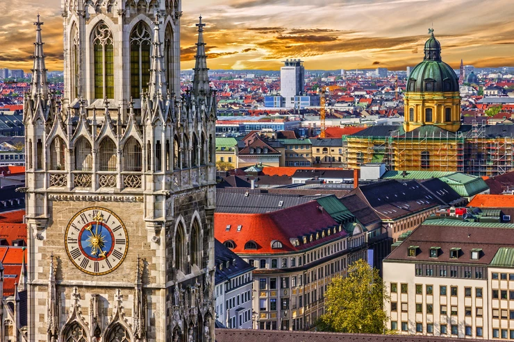 Munich cityscape 