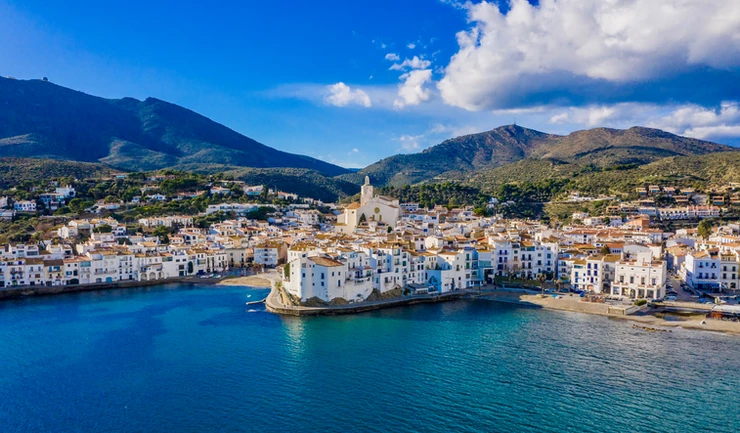 the pretty town of Cadaques