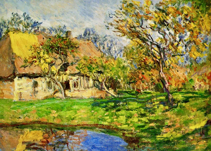 Monet, Cottage in Normandy, 1878
