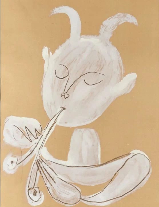 Pablo Picasso, Faune Blanc, 1960