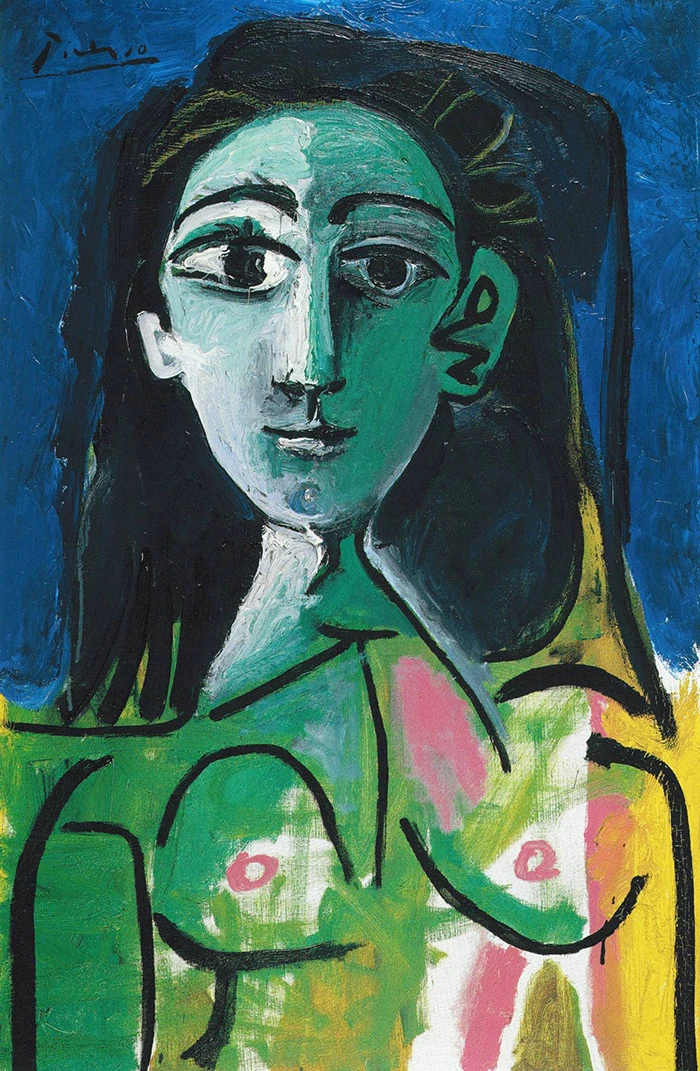 Pablo Picasso, Buste de Femme (Jacqueline), 1963. 