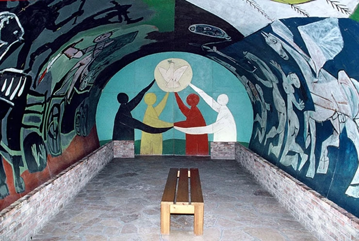 Picasso's War and Peace Chapel