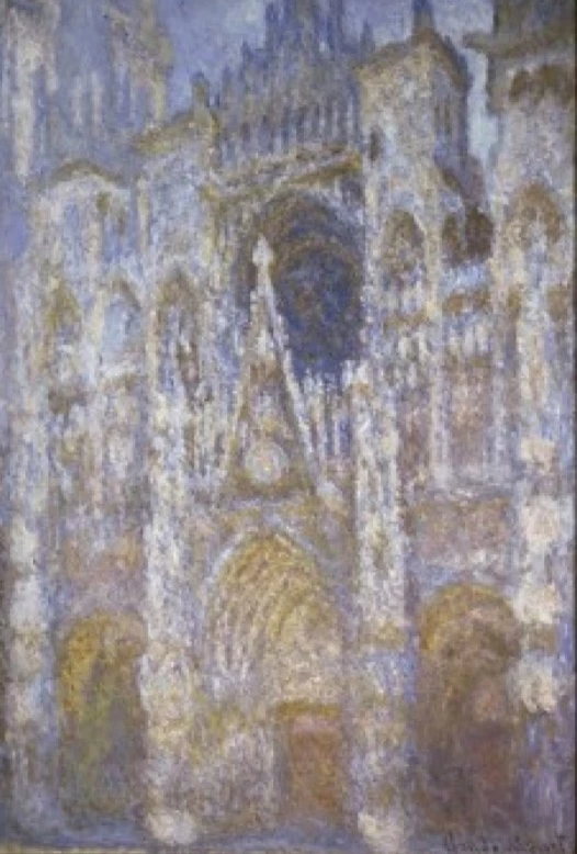 Monet, Rouen Cathedral (The Portal Morning Sun), 1894
