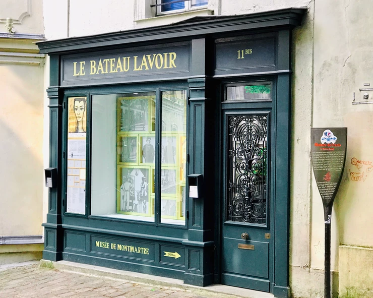 Bateau Lavoir, artist studio in Montmartre