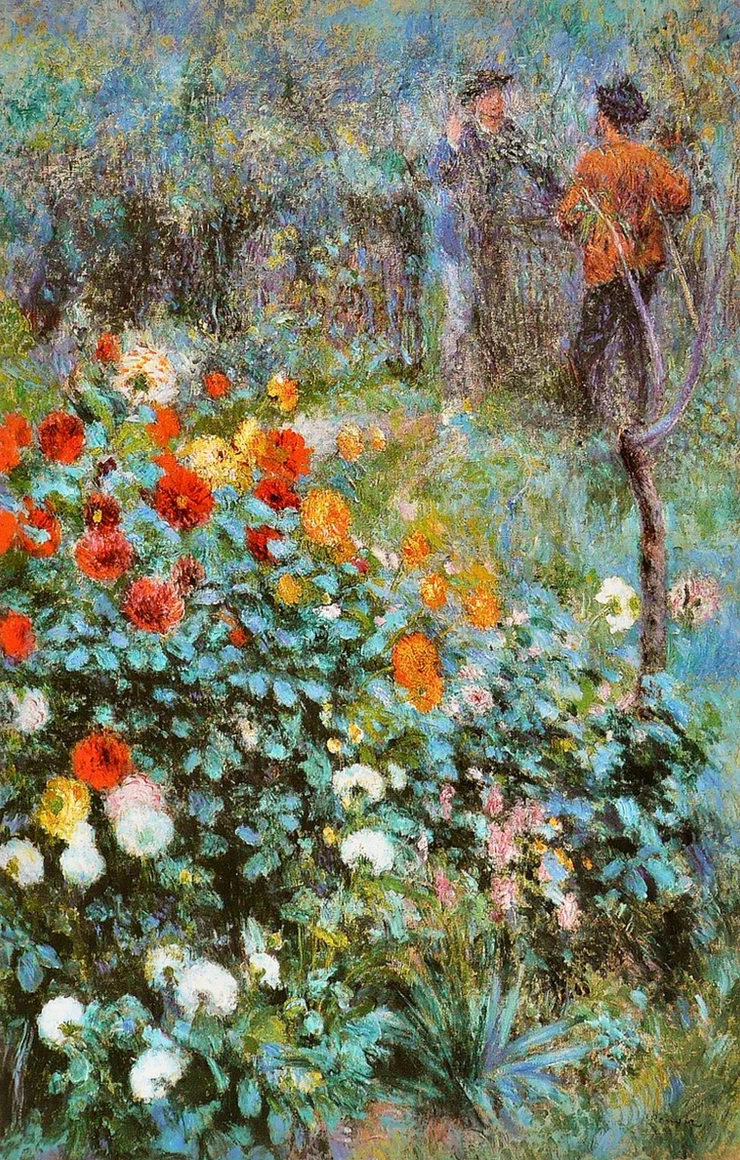 Renoir, Garden in the Rue Corot, 1876