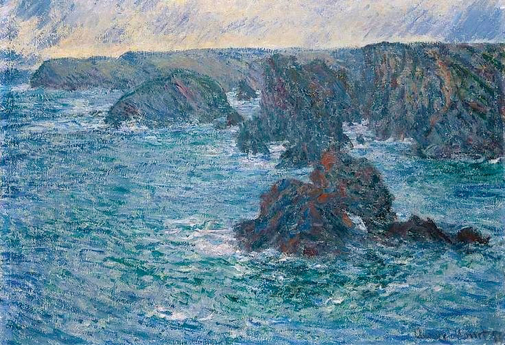 Monet, Belle-Ile, 1886