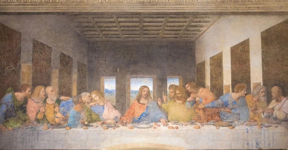 Leonardo da Vinci, The Last Supper, 1498