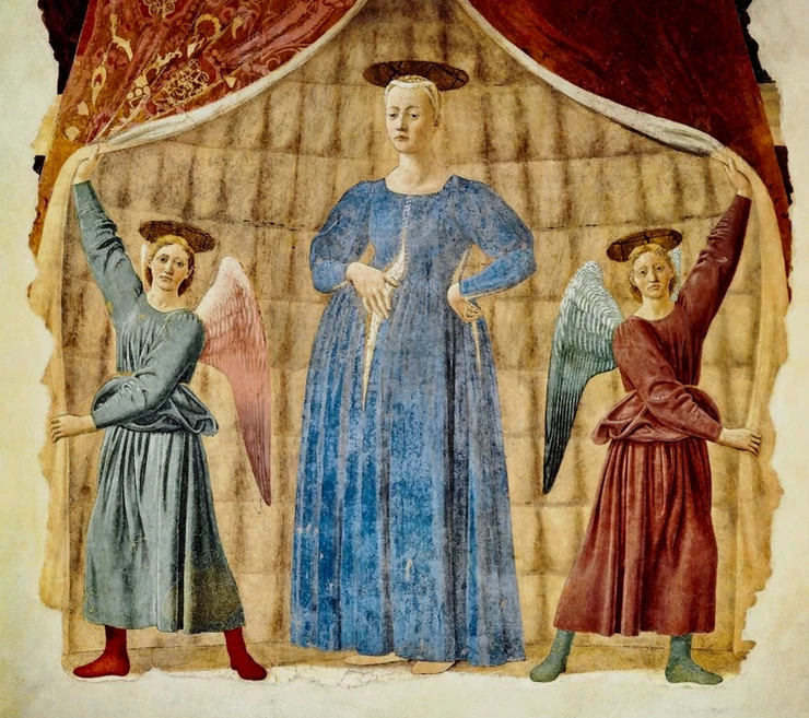 Piero della Francesca, Madonna del Parto, 1455-65
