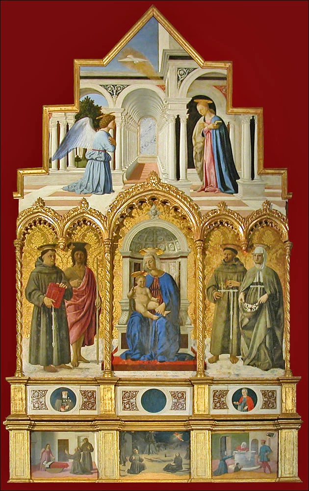Piero della Francesca, Polyptych of Perugia, 1468