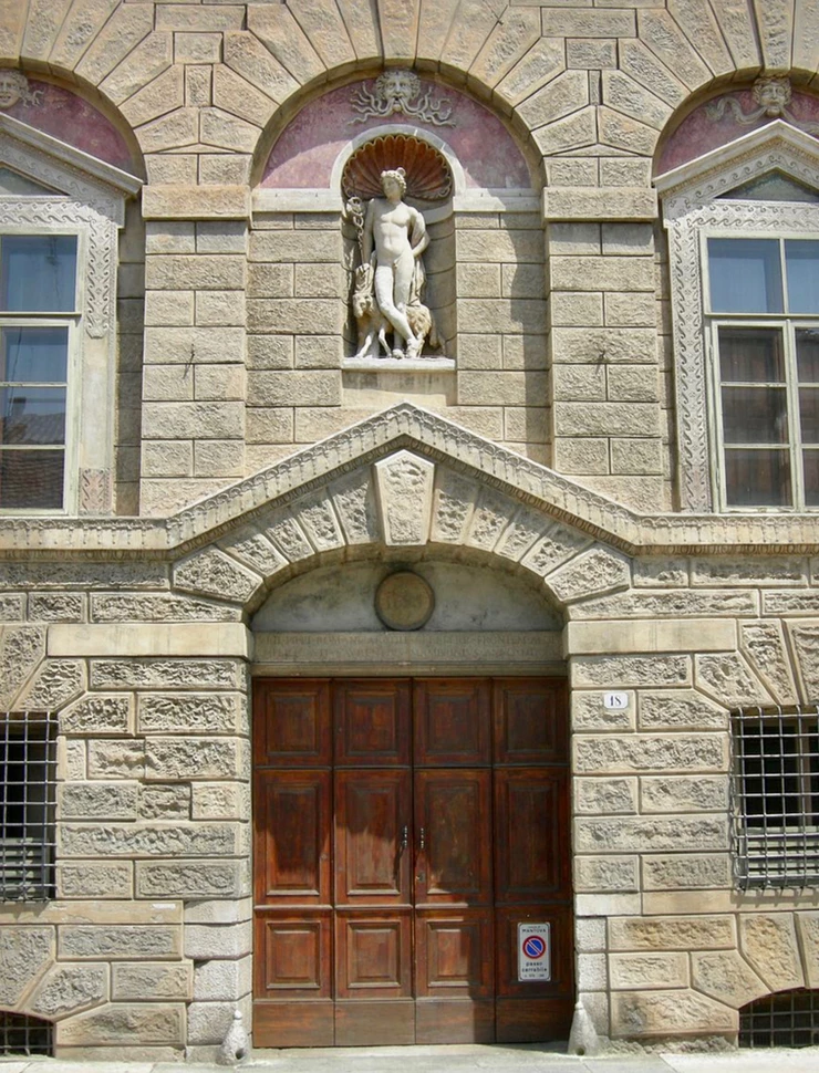 facade of the House of Giulio Romano