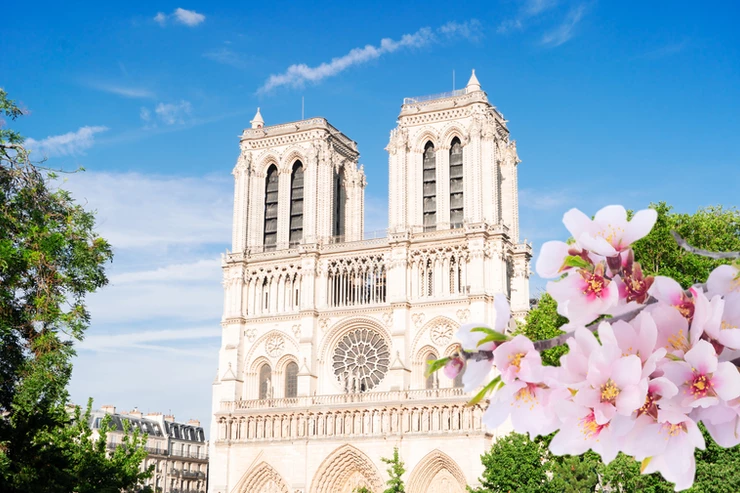 Notre Dame de Paris, one of France's most famous landmarks