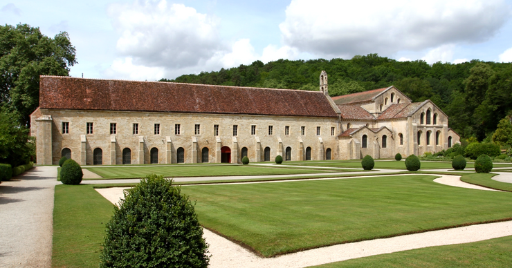 the UNESCO-listed Abbey of Fontenay